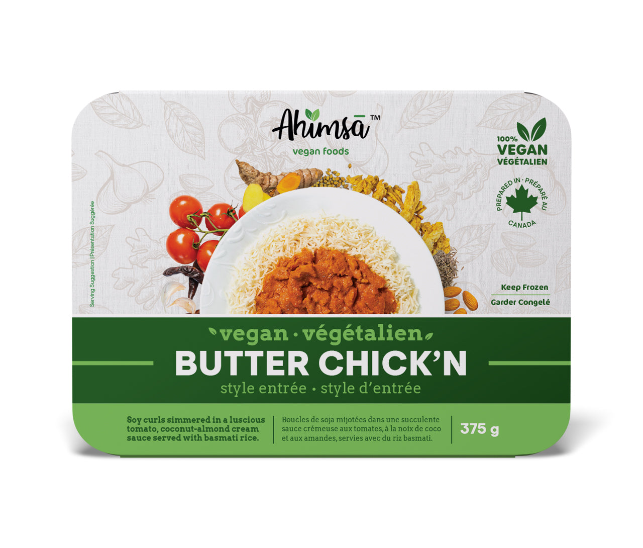 Vegan Butter Chick'n - Ahimsa Vegan Foods