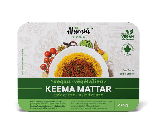 Vegan Keema Mattar - Ahimsa Vegan Foods