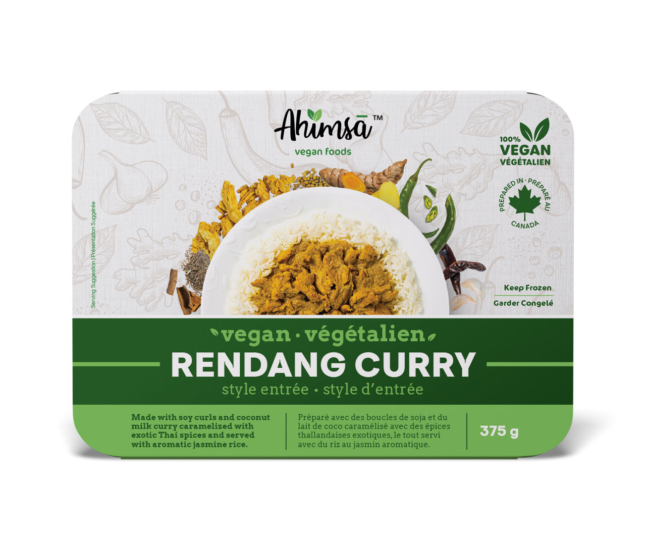 Vegan Rendang Curry - Ahimsa Vegan Foods
